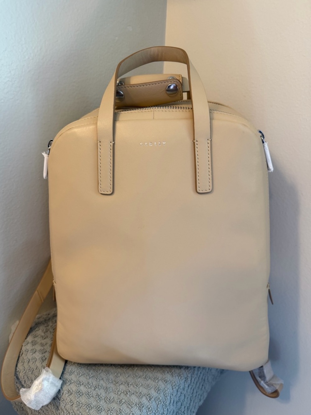 RADLEY LONDON Beige Leather Backpack